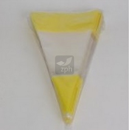 CELLOFAAN PUNTZAK M 18x37 cm GEEL