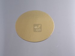 KARTON GOUD / ZILVER 16 cm rond t.b.v. DIAMANTZAK 03220 