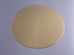 KARTON GOUD / ZILVER  rond 20 cm  tbv DIAMANTZAK  03222 