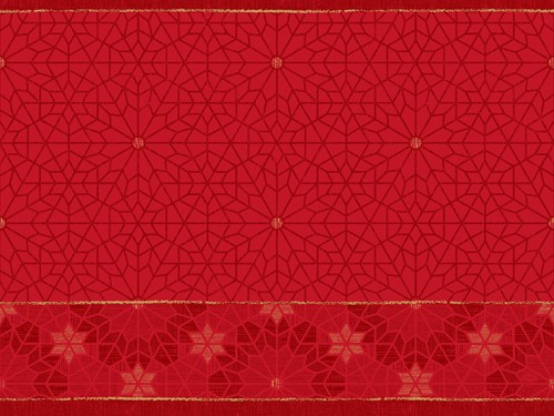 Placemats 30x40 cm All Stars Red Kerst pak a 100 stuks 194159