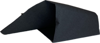 SERVET 33x33 cm ZWART 2 laags   1/8  vouw  doos a 2000 stuks-3