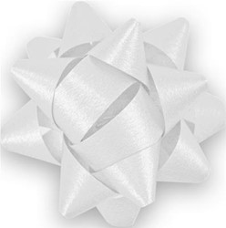STARBOWS 50 mm opaak wit 250 stuks