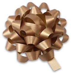 STARBOWS 90 mm opaak goud  200 stuks
