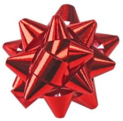 STARBOWS 50 mm rood  250 stuks