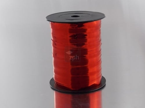 KRULLINT 5 mm 500 meter ROOD ROSSO METALLIC