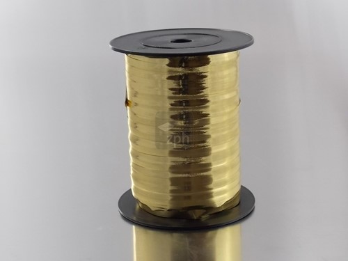 KRULLINT 5 mm 500 meter GOUD METAL ORO