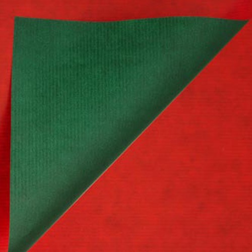 DESSINPAPIER 50 cm  990,50   ROOD/GROEN  x  100 meter