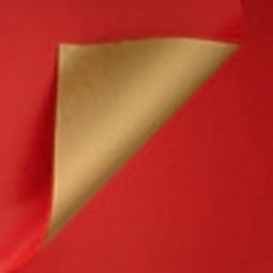 DESSIN INPAK CADEAU PAPIER ROOD GOUD 30 cm dessin 995
