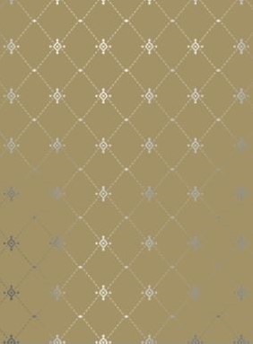 DESSIN INPAK CADEAU PAPIER GOUD ZILVER    50 cm x 100 meter