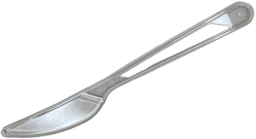 MES PS transparant 17 cm  reusable