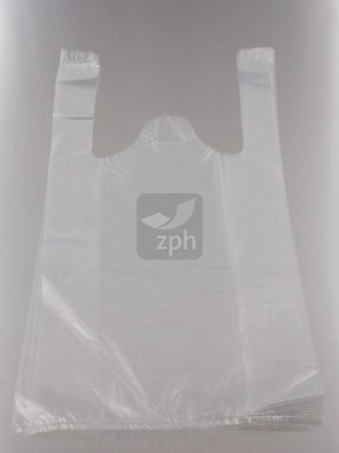 HEMD DRAAGTAS 25x12x50 cm T 30 TRANSPARANT geblokt Incl Sup & Afvalfonds bijdrage