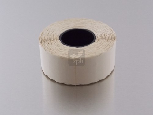 PRIJSTANG ETIKET WIT 26x12 mm   G2 PERMANENT KLEVEND
