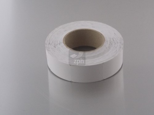 TEXTIEL HANGETIKET 60x40 mm  a/d rol