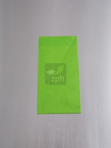 FOURNITUREN ZAK 7x13 cm APPEL GROEN 1727
