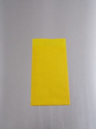 FOURNITUREN ZAK 7x13 cm GEEL 1704