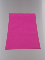 FOURNITUREN ZAK 17x25 cm  pink roze