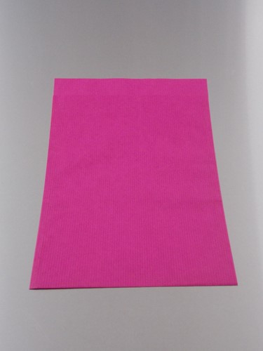 FOURNITUREN ZAK 17x25 cm  pink roze