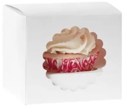 CUPCAKEDOOSJE wit Met Venster incl. interieur 90x90x90 mm 