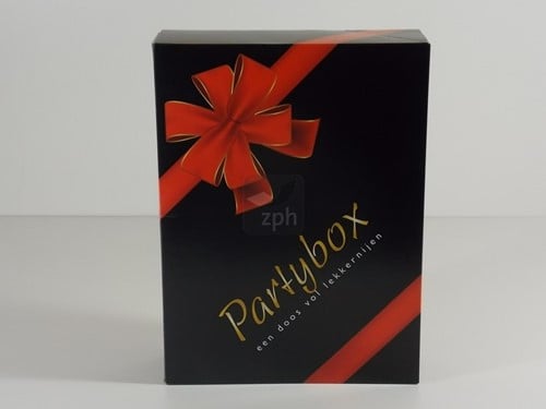 GESCHENKDOOS  PARTY BOX ZPH 365 x 272 x 80 mm