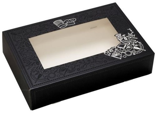 CATERINGDOOS 360x250x80 mm  dessin 835 NOIR