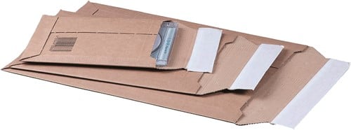 Verzendenveloppe golfkarton 210x292 mm  A4 doos a 100 stuks