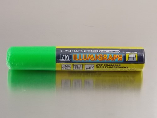 KRIJTSTIFT GROOT GROEN   15 mm