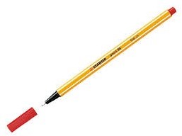 STABILO FINELINER 0,3 ROOD