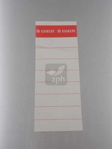 ZELFKL. ORDNERETIKET 60MM BR.WIT