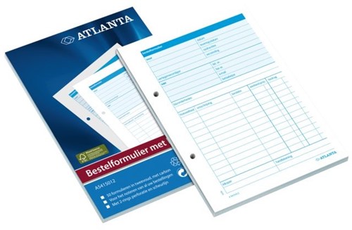 ATLANTA BESTELFORMULIER BLOK 50X2 VEL A5415