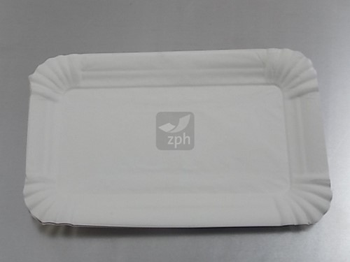 DUPLEX KARTON SCHAALJE 10x16 cm GEVOERD Pfas-vrij