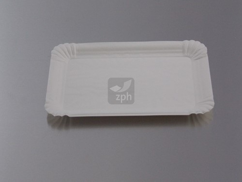 DUPLEX KARTON SCHAALTJE  12x18 cm GEVOERD Pfas-vrij