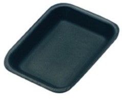 SCHUIMSCHAAL 225x190x30 mm 35P absorptie ZWART