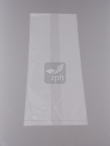 HDPE PLASTIC ZAK 18x27 cm zijvouw (10x8x27) transparant  Incl Sup & Afvalfonds 
