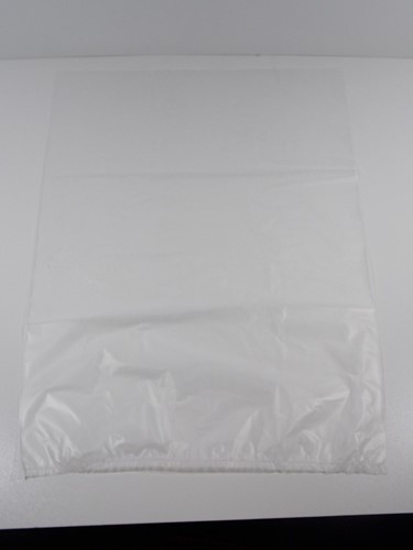 HDPE PLASTIC ZAK VLAK 540x800 mm 40 micron transparant STERKO