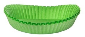 MEATSAVER PAPIER steak caisses tartarettes Klein Groen 65/100 mm.