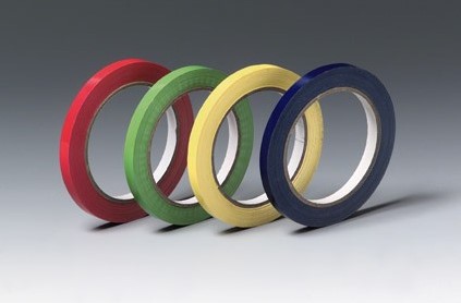 ZAKKENSLUITTAPE 9 mm x  66 meter ROOD a 16 ROL