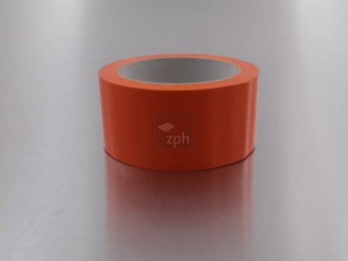 TAPE PVC 50 mm x 66 meter  ORANJE BLANCO