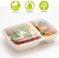 Deksel PP Be Pulp serie  23x16x5 cm  550 + 250 ml  PUL51621-2