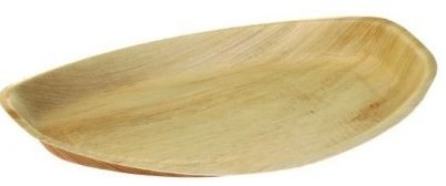 SERVEERSCHAAL  PALMBLAD 43x29x2,5 cm  a 25 stuks