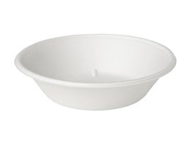 MENUBAK BOWL  SUIKERRIET Duni  Ø 19,4x4 cm 800 ml 177001 wit 