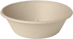 MENUBAK BOWL SUIKERRIET Duni  Ø 19,4x6 cm 1000 ml 205667 NATUREL BRUIN