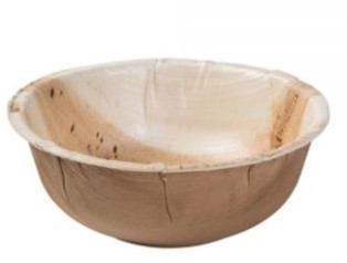 Palmblad kom 300 ml  Ø 15,5 x 5 cm  25 stuks