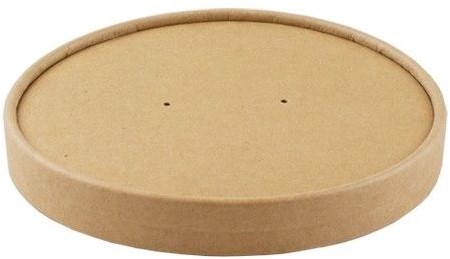 Kraft karton deksel tbv  saladebowl 750ml doos a 250 stuks