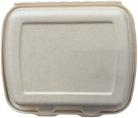 Suikerriet menubox 229x205x78 mm 2-vaks bruin  IP4 doos a 200 stuks-3