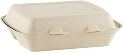 Suikerriet menubox 244x149x65 mm 1-vaks bruin  IP10  doos a 250 stuks