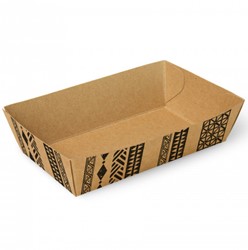 vermogen Veilig Overgang Snackbakjes A7, karton 9 x 7 x 3,5 cm "Maori", doos a 400 stuks - ZPH  verpakkingen
