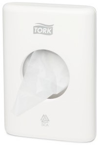 Tork Hygiënezakjes Dispenser Kunststof Wit 566000  B5