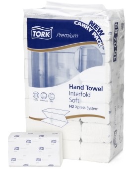 TORK PREMIUM SOFT INTERFOLD HANDTOWEL 100289  H2