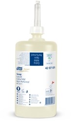 TORK PREMIUM SOAP LIQUID EXTRA MILD + NON-PERFUMED 1 ltr  420701
