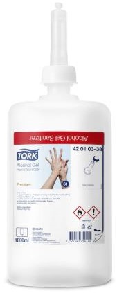 TORK PREMIUM ALCOHOL GEL HANDONTSMETTER  1000 ml  420103-55